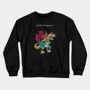 Clanosaurus Rex DUNCANsaurus rex Plaid DUNCAN Scotland Ireland Family Tartan Crewneck Sweatshirt